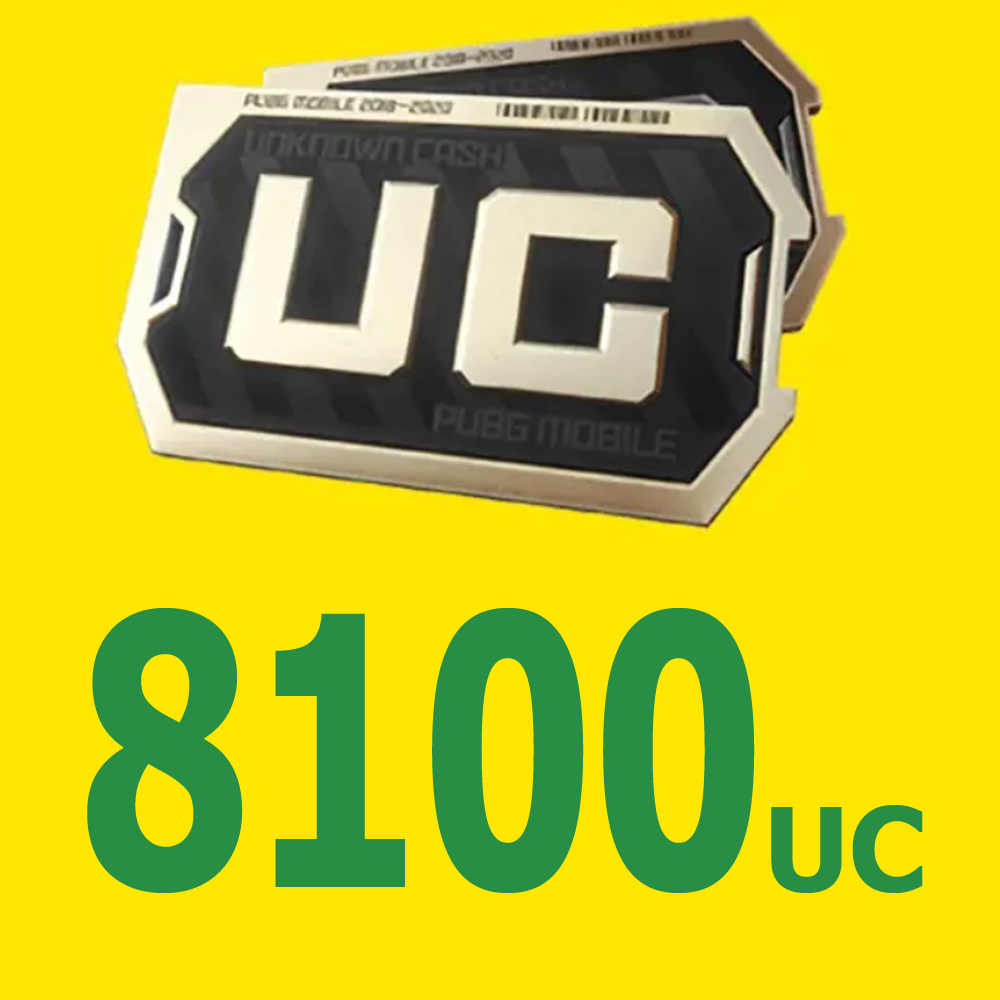 PUBG Mobile 8100uc Py ID